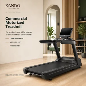 Commercial Motorized Treadmill Cardio Fitness Equipment Running Machine for Gym Fitness Center Commercial Use