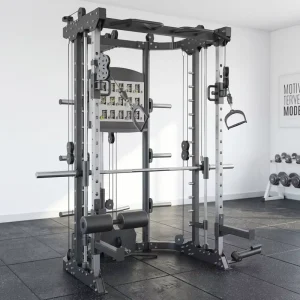 Commercial Multi-Function Smith Machine Strength Training Equipment