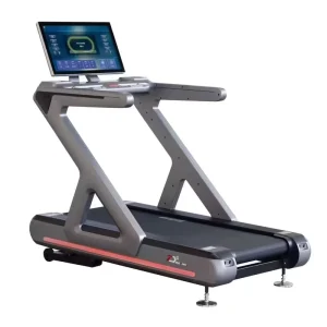 Commercial Multi-Functional Cardio Treadmill with LCD/LED Display, Wireless Heart Rate Test, and Electric Motor