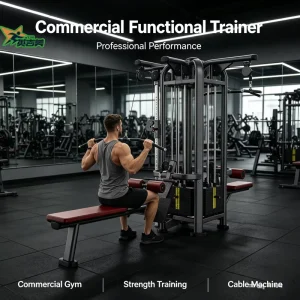 Commercial Multi-Functional Gym Equipment, 8/5/4-Station Fitness Machine