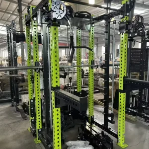 Commercial Multi Functional Rack All in One Smith Machine Multi functional Trainer with Cable Crossover for Personal Training