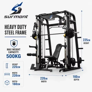 Commercial Multi-Functional Smith Machine