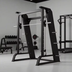 Commercial Multi-Functional Smith Machine with Bench Press and Squat Rack