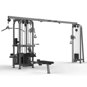 Commercial Multi-Functional Trainer 5-Station Fitness Exercise Machine