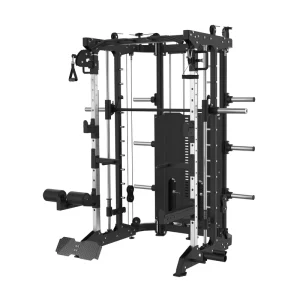 Commercial Multi-Functional Trainer Smith Machine 200KG Steel Bodybuilding Gym Equipment