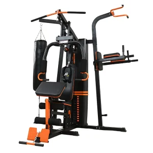 Commercial Multi-Jungle 3-Station Multifunctional Home Gym Equipment Set