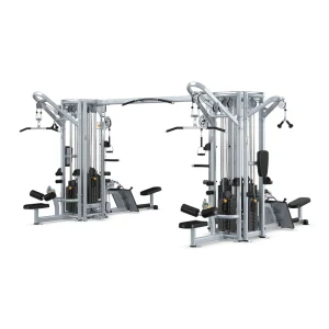 Commercial Multi-Station Smith Machine 8-Station Multi Gym Power Rack