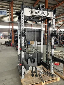 Commercial Multi-Station Smith Machine with Metal Construction and 75kg Weight Stack