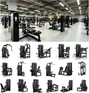 Commercial Multi Station Strength Machine Carbon Steel CE Certified Factory