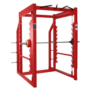 Commercial Multifunctional 3D Smith Machine for Home Gym Strength Training Multiplanar Movement Power Rack with Pull up Bar