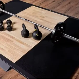 Commercial Multifunctional Fitness Equipment with Weight-Lifting Platform Rubber Mats
