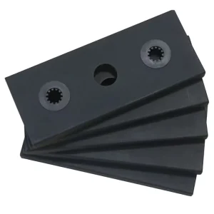 Commercial Multifunctional Steel Counterweight Board Bolt and Fitness Accessories Silver Color Custom Logo Option