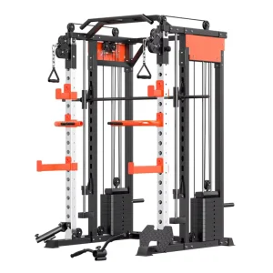 Commercial Multifunctional Trainer Strength Training Gym Equipment Smith Machine Squat Rack