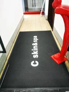 Commercial PVC-Backed Nylon 11 mm Square Custom Pattern Slip-Resistant Wear-Resistant Floor Mats for Stores