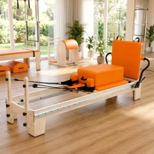 Commercial Pilates Reformer Manufacturer Full Track Maple Wood CE ISO
