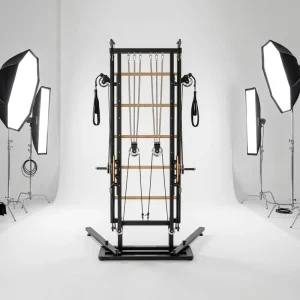 Commercial Pilates Spiral Tower with Large Core Bed for Body Shaping