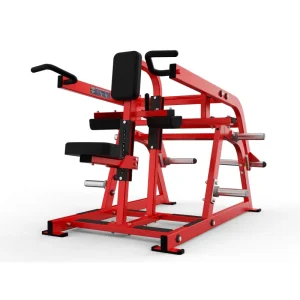 Commercial Plate Loaded Adjustable Safety Seated Dip Machine