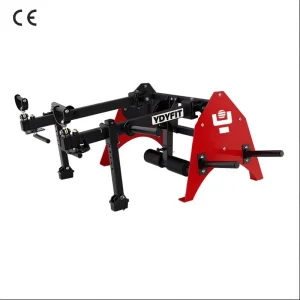 Commercial Plate-Loaded High Pull and Low Pull Back Strength Training Machine Gym Fitness Equipment OEM ODM