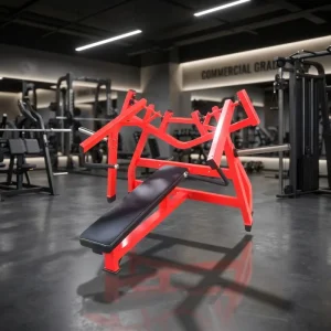 Commercial Plate-Loaded Iso-Lateral Horizontal Bench Press Machine