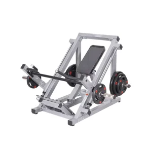 Commercial Plate-Loaded Iso-Lateral Rowing Machine for Back Exercise
