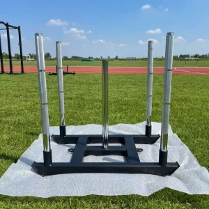 Commercial Plate-Loaded Pull Sled Machine for Weight Training, Fitness, Strength and Speed Training