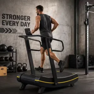 Commercial Quality Curved Treadmill ZB WTP 6 150kg Max Load Non Motorized Self Powered Running Machine HIIT Cardio Home Gym Gear