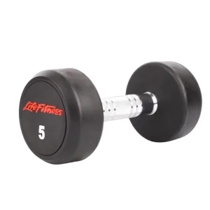 Commercial Round-Head Dumbbells for Weightlifting and Gym Training