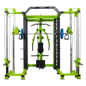 Commercial Seated Free-Weight Multi-Functional Integrated Rack
