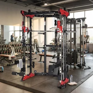 Commercial Smith Machine Multi-Station Heavy Duty Stainless Steel
