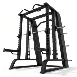 Commercial Smith Machine Squat Rack Heavy Duty Strength Training Equipment Power Rack for Gym Home Fitness