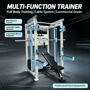 Commercial Smith Machine Strength Training Equipment Multi-function All-in-one Squat Rack Carbon Steel
