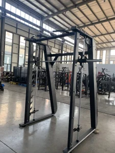 Commercial Smith Machine for Gym and Home Strength Training Thickened Steel Frame Factory Direct