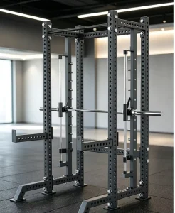 Commercial Smith Machine with Power Rack for Strength Training
