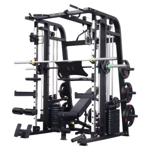 Commercial Squat Rack Strength Training Smith Machine Multi-Functional Gym Equipment