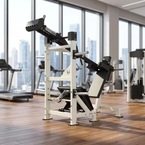 Commercial Stainless Steel Pendulum Squat Strength Training Machine