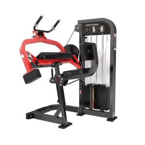 Commercial Stainless Steel Pin-Loaded Seated Biceps Curl Machine