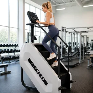 Commercial Stair Climber Machine Cardio Stepper for Gym Fitness and Vertical Climbing Training