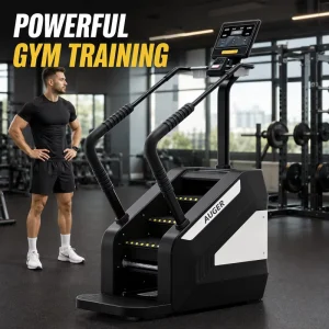 Commercial Stair Climber Machine Heavy Duty Gym Stair Stepper Cardio Equipment with Digital Console