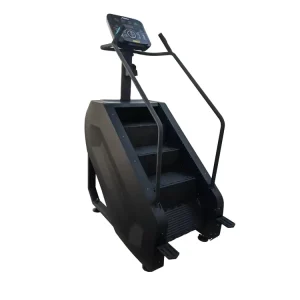 Commercial Stair Climber Machine Heavy Duty Stair Stepper Equipment with LED Console for Gym Cardio Training