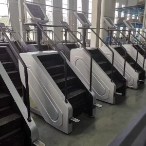 Commercial Stair Stepper Climber with LED Screen, Cardio Gym Fitness Equipment