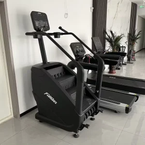 Commercial Stair Stepper Exercise Treadmill with Handlebar
