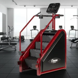 Commercial Steel Black Stair Climber Cardio Fitness Machine
