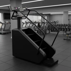 Commercial Steel Cardio Stair Climbing Machine with 180KG Capacity for Gym Use