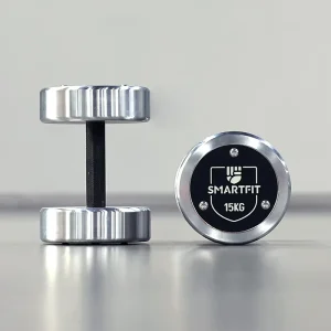 Commercial Steel Dumbbell Sets with Hard Chrome Handles for Gym Strength Training