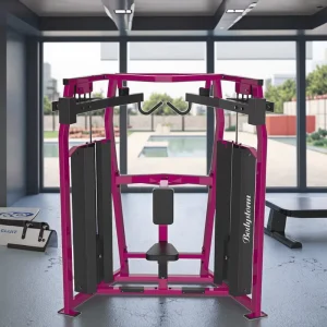 Commercial Steel High Row Gym Machine for Bodybuilding