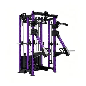 Commercial Steel Multi-Function Cable Crossover Smith Machine with Tornado Arms