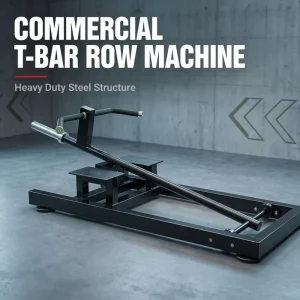 Commercial Steel T-Arm Machine for Back Strength Training and Row Exercise