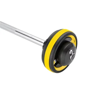 Commercial Straight Fixed Barbell for Strength Training