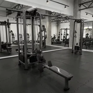 Commercial Strength Machine 5-Station Multi-Gym Cable Crossover 3mm Bare Steel Tube Heavy Duty for Fitness CE