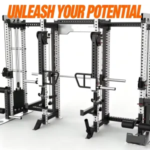 Commercial Strength Training Gym Equipment Multi-Function Squat Rack Power Rack Smith Machine